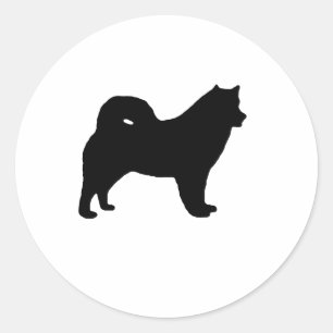 Akita Ronde Sticker