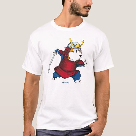 Akita Samurai T-shirt (Voorkant)