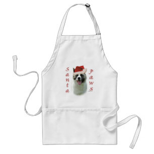 Akita Santa Paws Standaard Schort