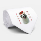 Akita Santa Paws Stropdas (Opgerold)