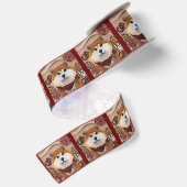 AKITA SATIJNEN LINT (Achterkant)