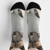 Akita Schilderij - Cute Originele Hond Kunst Sokken (Top)