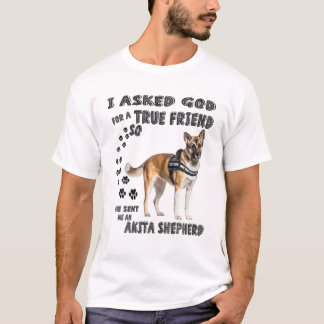 Akita Shepherd Quote mam Pap Costume, Shepkita Pol T-shirt