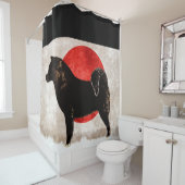 Akita Shower Curtain Douchegordijn (In situ)