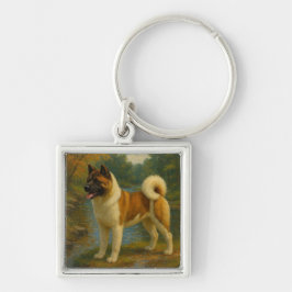 Akita Sleutelhanger