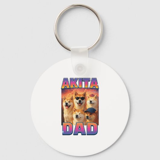 Akita Sleutelhanger (Voorkant)