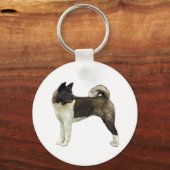 Akita sleutelhanger (Voorkant)