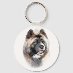 Akita Sleutelhanger