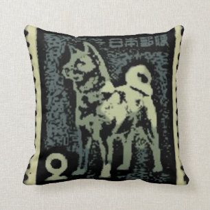 Akita Stempel Kussen