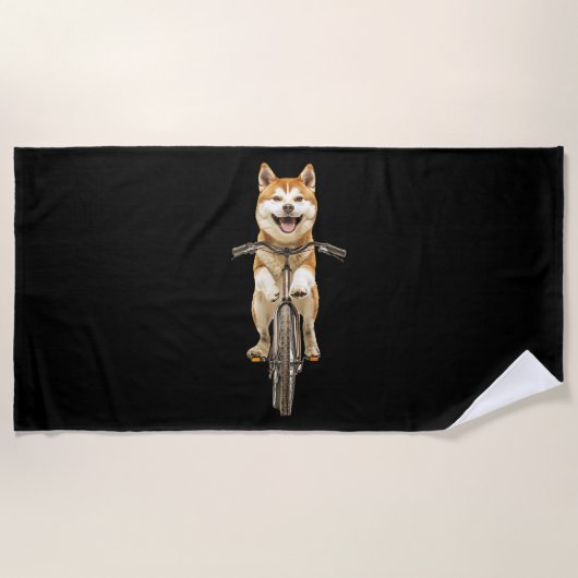 Akita strandlaken (Voorkant)