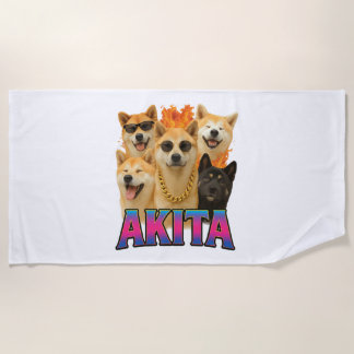 Akita strandlaken