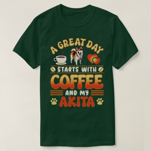 Akita T-shirt (Design voorkant)