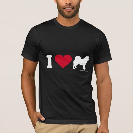 AKITA T-SHIRT - IK VIND AKITAS VRIJ (Voorkant)