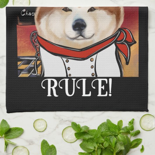 AKITA THEEDOEK (Gevouwen)