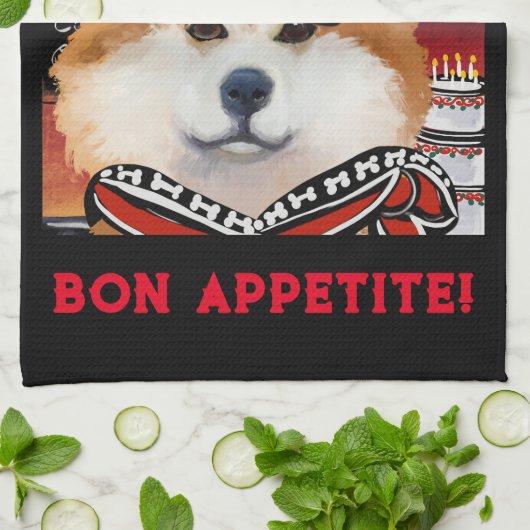 AKITA THEEDOEK (Gevouwen)