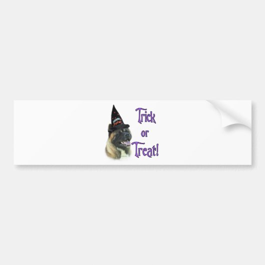 Akita Trick Bumpersticker (Voorkant)