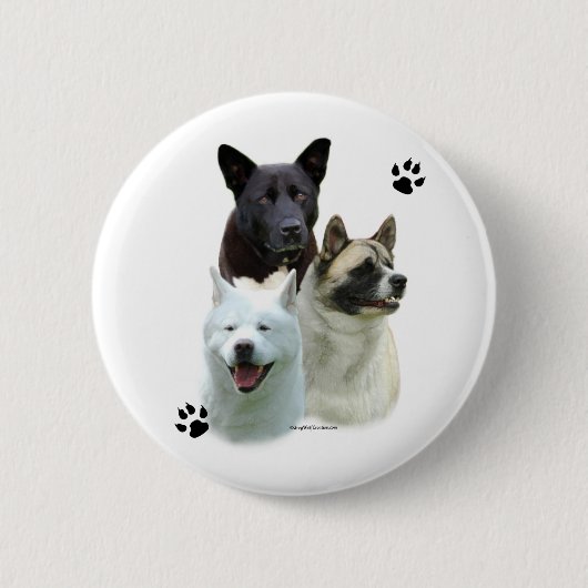 Akita Trio - Button (Voorkant)