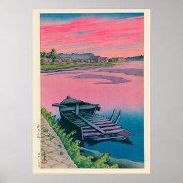 Akita Tsuchizaki van Kawase Hasui Poster