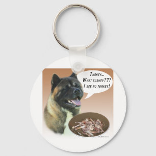 Akita Turkije Sleutelhanger