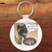 Akita Turkije Sleutelhanger (Voorkant)