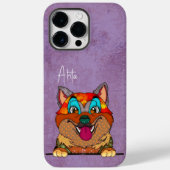 Akita Ugly Face Case-Mate iPhone Case (Achterkant)