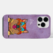 Akita Ugly Face iPhone Hoesje (Achterkant horizontaal)