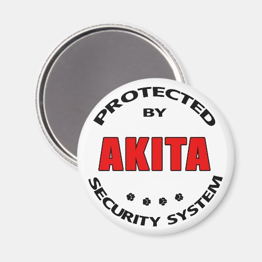 Akita-veiligheidssysteem Magneet (Voorkant / Achterkant)