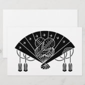 Akita waaier briefpapier (Voorkant / Achterkant)