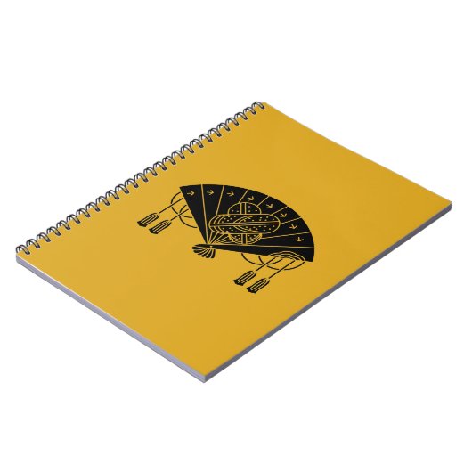 Akita waaier notitieboek (Linkerzijde)