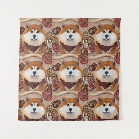 AKITA WANDKLEED (Voorkant)