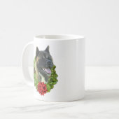 Akita Wreath Koffiemok (Voorkant links)