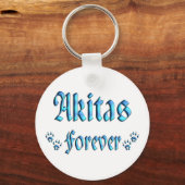 Akitas Forever Sleutelhanger (Voorkant)