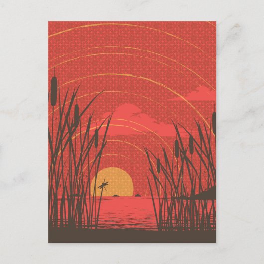 Akitsu Shima Briefkaart (Voorkant)