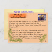 Akiva bezoekt de uitzending briefkaart (Voorkant / Achterkant)