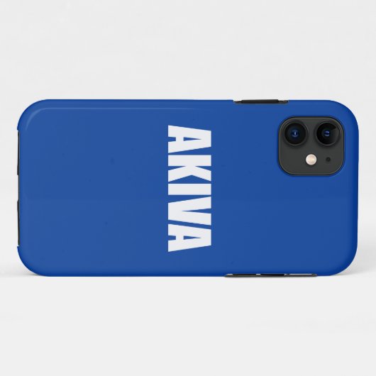Akiva Case-Mate iPhone Case (Achterkant (horizontaal))