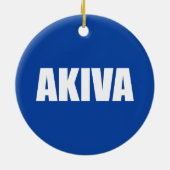 Akiva Keramisch Ornament (Achterkant)