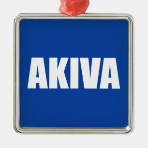 Akiva Metalen Ornament