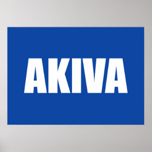 Akiva Poster