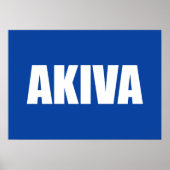 Akiva Poster (Voorkant)
