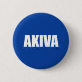 Akiva Ronde Button 5,7 Cm (Voorkant)