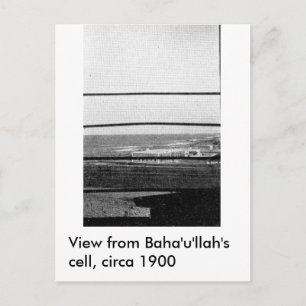 Akka - Gevangenis - Baha'u'llah-cel Briefkaart