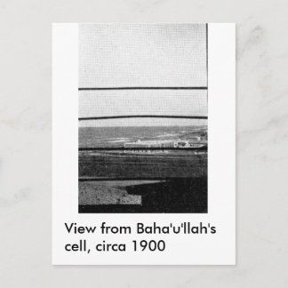 Akka - Gevangenis - Baha'u'llah-cel Briefkaart