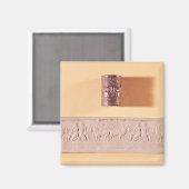 Akkadische cilinderverzegeling en indruk magneet (Voorkant / Achterkant)