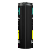 Akkoord Beweging Beëindig Twijfel God Thermosbeker (Achterkant)