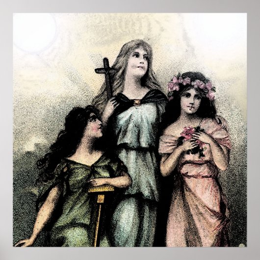 Akkoord - Faith, Hope & Charity Poster (Voorkant)