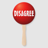 Akkoord Oneens Discussie Paddle Bord Handwaaier (Achterkant)