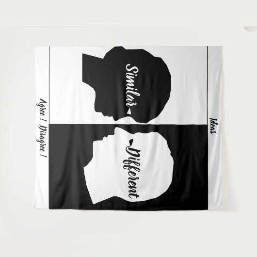 Akkoord Tapestry Wandkleed (Voorkant (horizontaal))