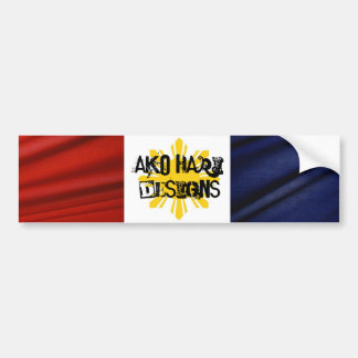 Ako Hari ontwerp bumpersticker