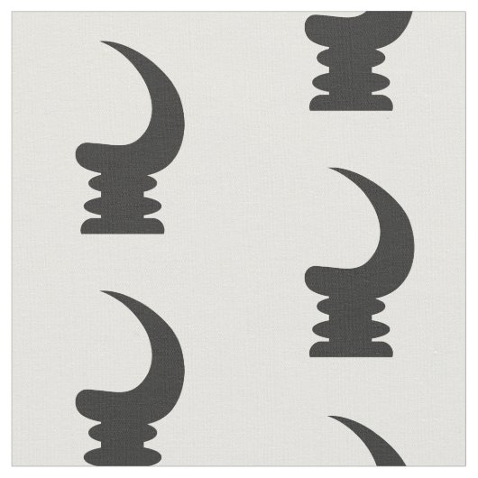 AKOBEN | Horn | Vigilance-symbool Stof (Close Up)