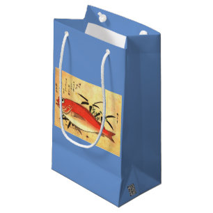 Akodai - Hiroshige's kleurrijke Japanse visafdrukk Klein Cadeauzakje